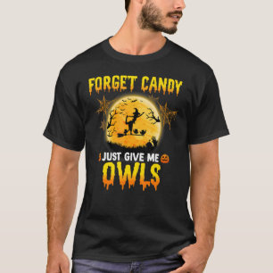 Camiseta Olvídate De Candy Dame A La Lechuza Broom Moon Hal