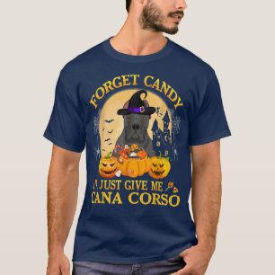 Camiseta Olvídate de Candy Dame Cana Corso Pumpkin Hallo