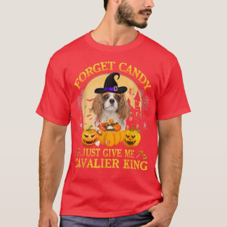 Camiseta Olvídate De Candy Dame Cavalier King Pumpkin Ha