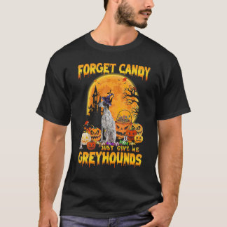 Camiseta Olvídate de Candy, dame Hallo de Calabaza de Greyh