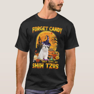Camiseta Olvídate de Candy, dame la cabeza de la calabaza d