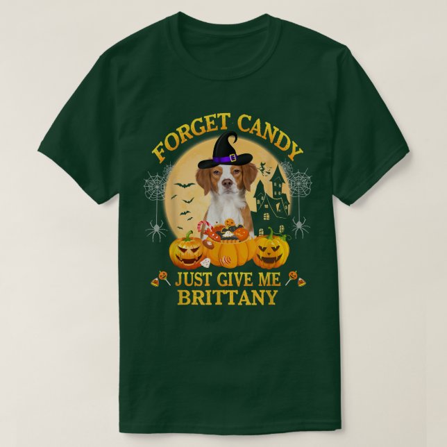 Camiseta Olvídate de Candy, dame la calabaza de Bretaña (Diseño del anverso)