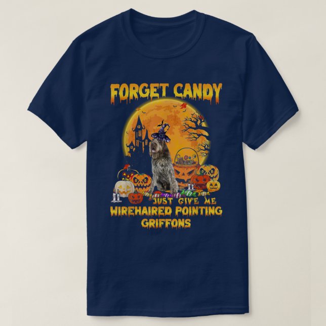 Camiseta Olvídate de Candy, dame un grifo con hilo (Diseño del anverso)