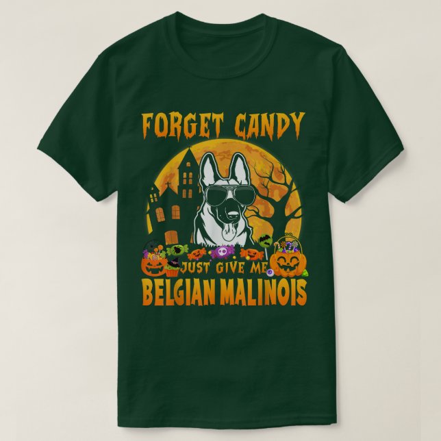 Camiseta Olvídate de Candy solo dame Halloween malinés belg (Diseño del anverso)