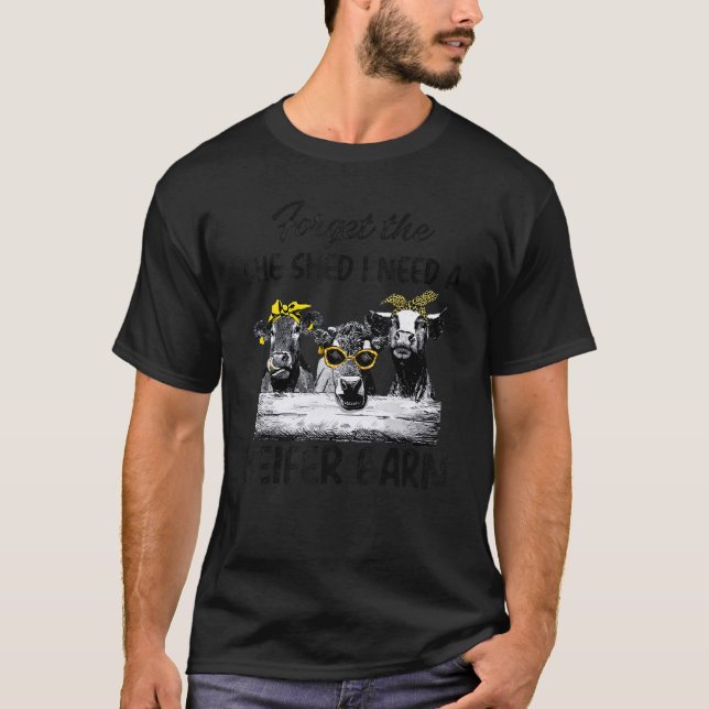 Camiseta Olvídate De Ella Que Necesito Un Hogar De Heifer (Anverso)