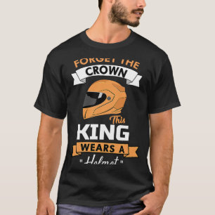 Camiseta Olvídate de la Corona que este rey usa una moto de