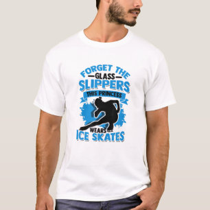 Camiseta Olvídate de las zapatillas de vidrio de esta princ