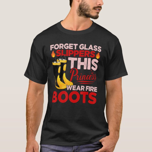Camiseta Olvídate de las zapatillas de vidrio Princess Wee  (Anverso)