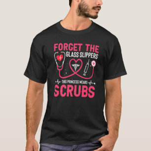 Camiseta Olvídate de las zapatillas de vidrio que esta prin