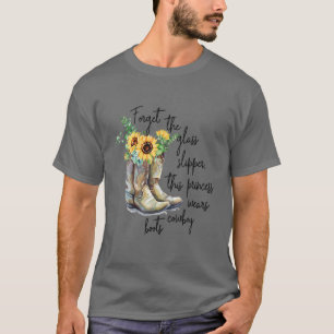 Camiseta Olvídate de las zapatillas de vidrio que esta prin