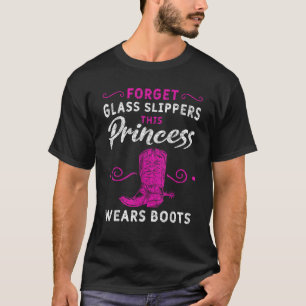 Camiseta Olvídate de las zapatillas de vidrio que esta prin
