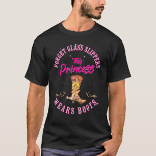 Camiseta Olvídate de las zapatillas de vidrio que esta prin