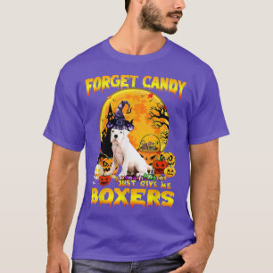 Camiseta Olvídate de los dulces solo dame boers calabaza Ha