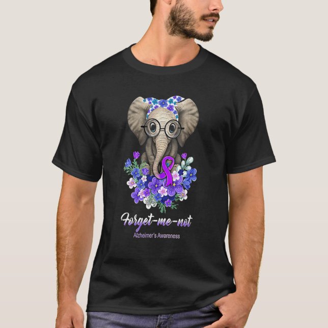 Camiseta Olvídate de mi no la flor elefante de conciencia d (Anverso)