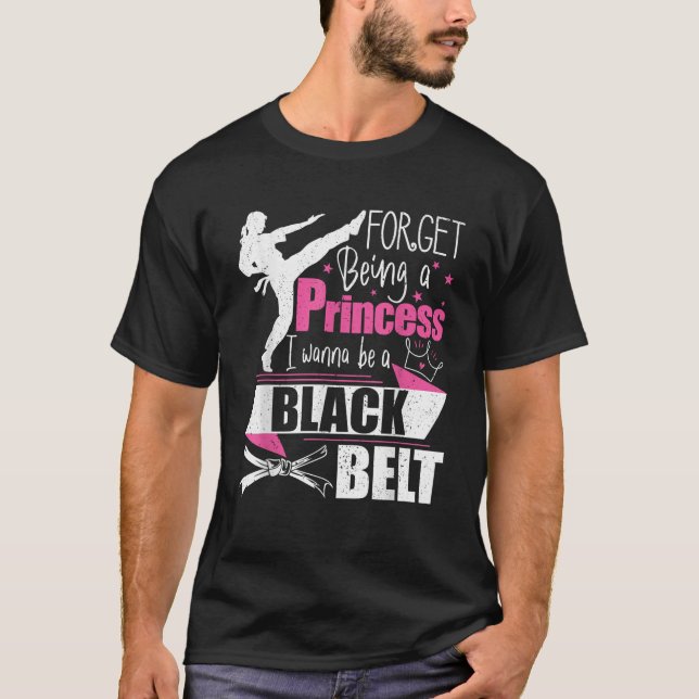Camiseta Olvídate De Ser Una Princesa Que Quiero Ser Un Cor (Anverso)