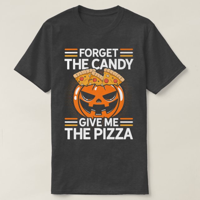Camiseta Olvídate Del Velo Dame La Pizza Lover Ita (Diseño del anverso)