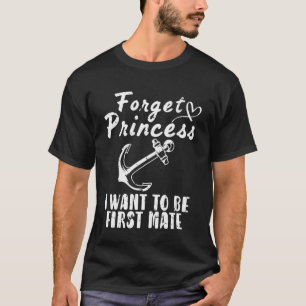 Camiseta Olvidé a la princesa Quiero ser la primera oficial