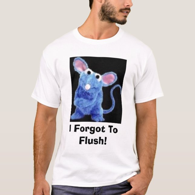 Camiseta ¡Olvidé limpiar con un chorro de agua! (Anverso)