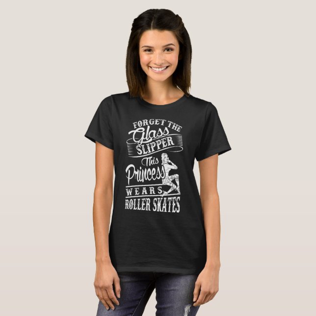 Camiseta Olvide los pcteres de ruedas de cristal de (Anverso completo)