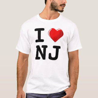 Camiseta ¡Olvide Nueva York! ¡Amo New Jersey!