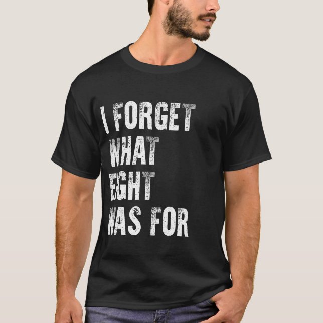 Camiseta Olvidé Para Qué Fueron Las Ocho (Anverso)