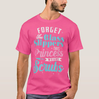 Camiseta Olviden las zapatillas de cristal.