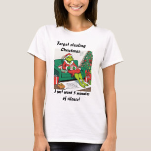 Camiseta Olviden robar Navidades