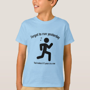 Camiseta Olvidó correr ayer