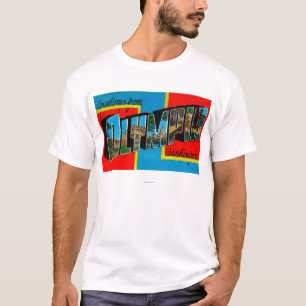 Camiseta Olympia, Washington - escenas grandes 2 de la