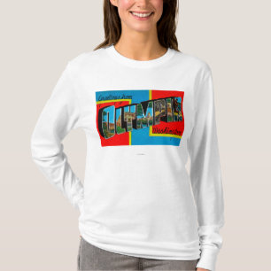 Camiseta Olympia, Washington - escenas grandes 2 de la