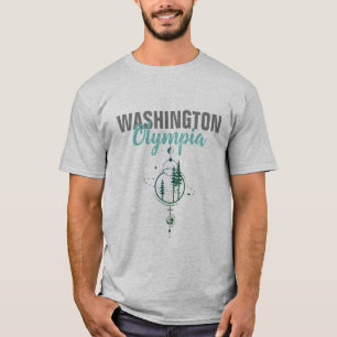 Camiseta Olympia Washington Geometric Trees