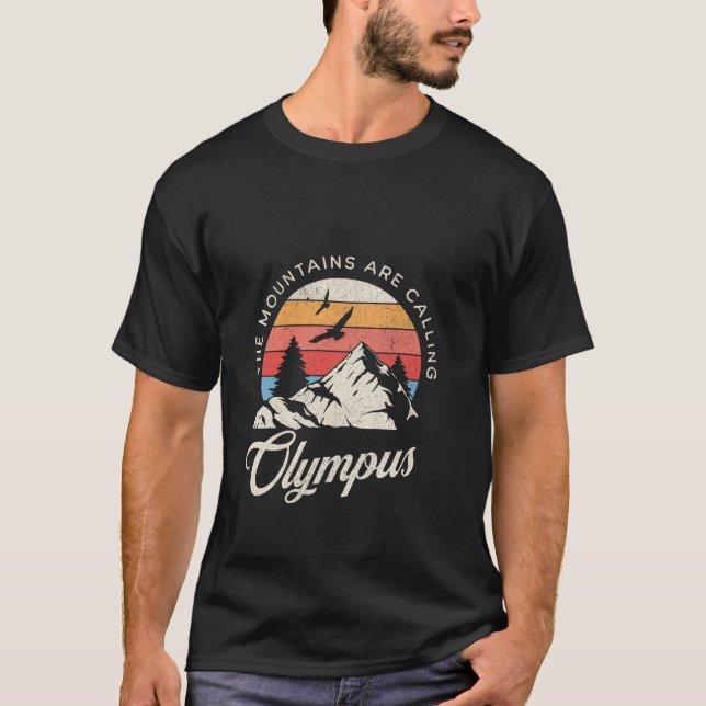 Camiseta Olympus Tee Retro Vintage (Anverso)