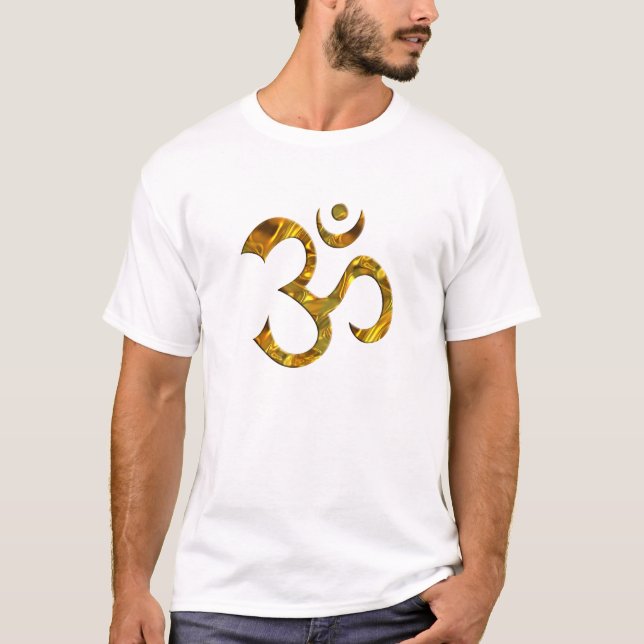 CAMISETA OM / AUM - ORO (Anverso)