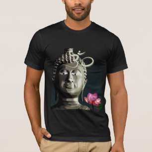 Camiseta Om buddha y loto