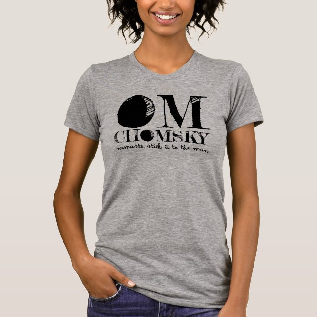 Camiseta OM Chomsky (Anverso)