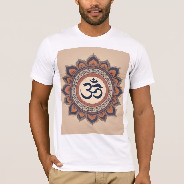 Camiseta Om Design combina maravillosamente la esp (Anverso)