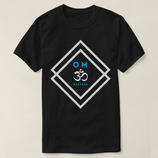 Camiseta OM es blanco (Diseño del anverso)