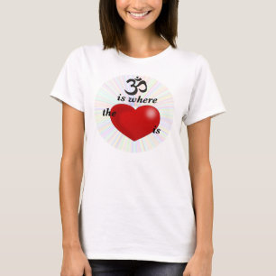 Camiseta OM es donde está el corazón