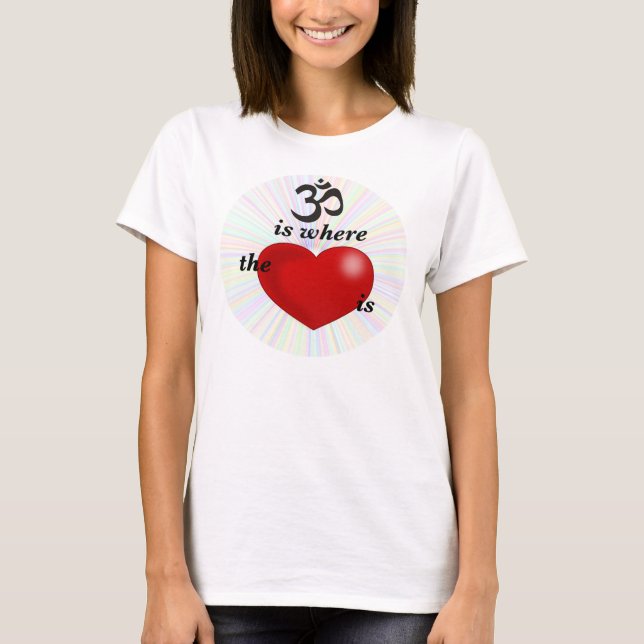 Camiseta OM es donde está el corazón (Anverso)