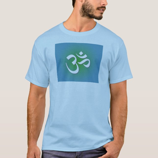 Camiseta OM hindú - símbolo de la meditación (Anverso)