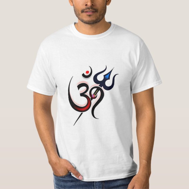 Camiseta Om Lord Sacred Symbol T-Shirt""Divine Om Lord Tee" (Anverso)