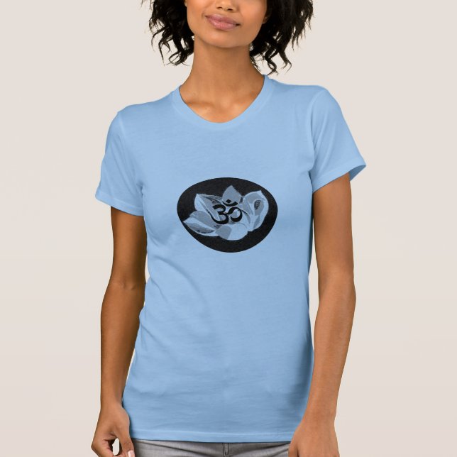 Camiseta Om Lotus - Tee yoga Twofer (Anverso)