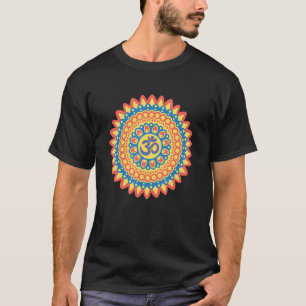 Camiseta Om Mandala Meditación De Arte Por La Paz Y Los Fan