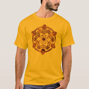 Camiseta Om Mani Padme Hum - Mandala dorada