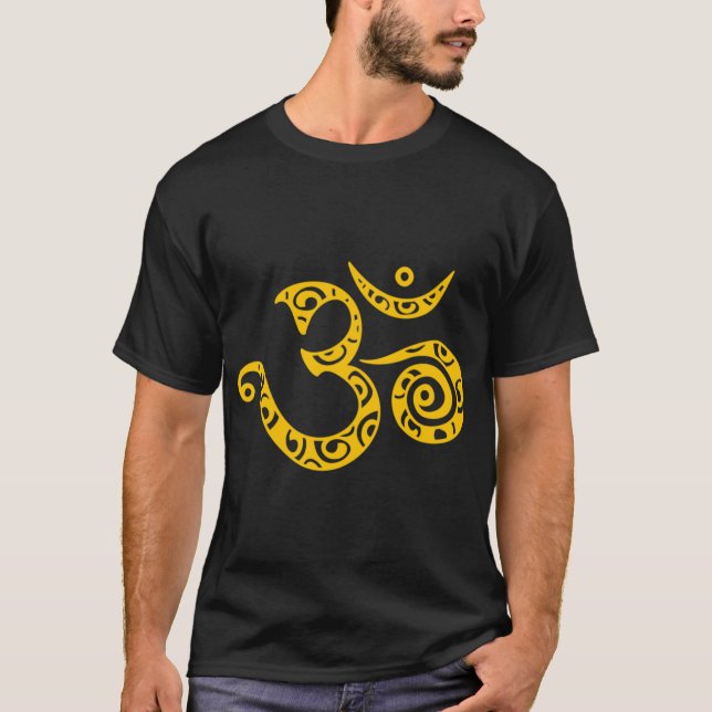 Camiseta OM Mantra Budismo Yoga (Anverso)