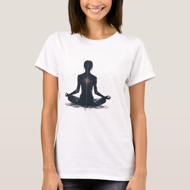 Camiseta Om Meditación Mentalidad Espiritual (Anverso)