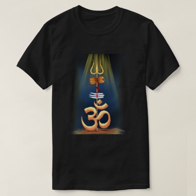 CAMISETA OM NAMAH SHIVAIH (Diseño del anverso)