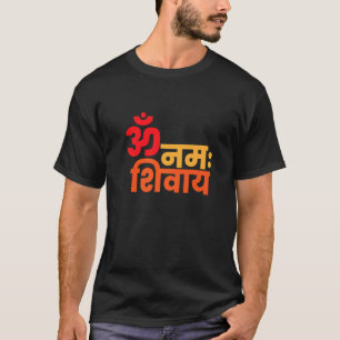 Camiseta Om Namah Shivay Third Eye Isha Hindu Linga