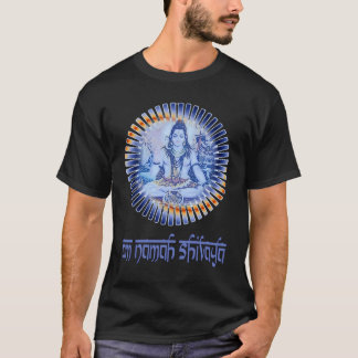 Camiseta OM Namah Shivaya (letras ligeras)