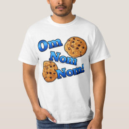 Camiseta OM Nom Nom, galletas del amor de Meme